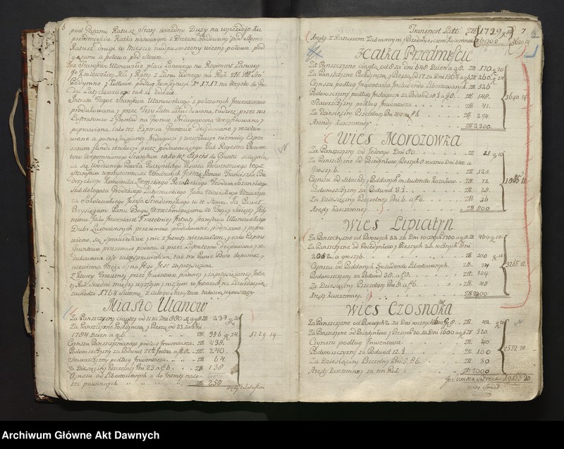 image.from.unit.number ""lustracya Starostw y Krolewszczyzn w Wojewodztwie Podolskim a Powiecie Latyczowskim (...) oraz z teyze lustracyi Kwarta Ustanowiona (...).""