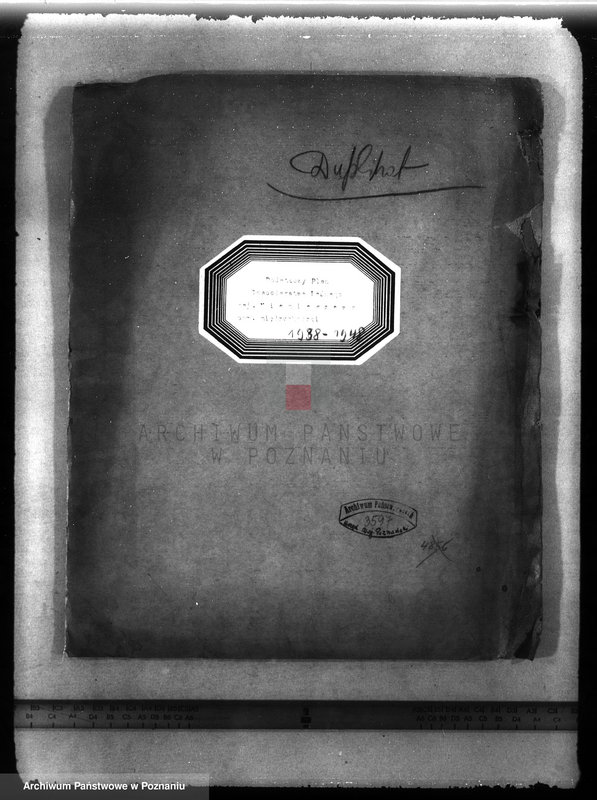 Obraz 4 z jednostki "Dodatkowy plan gospodarstwa leśnego majątku Niemierzewo powiatu międzychodzkiego 1938-1948"