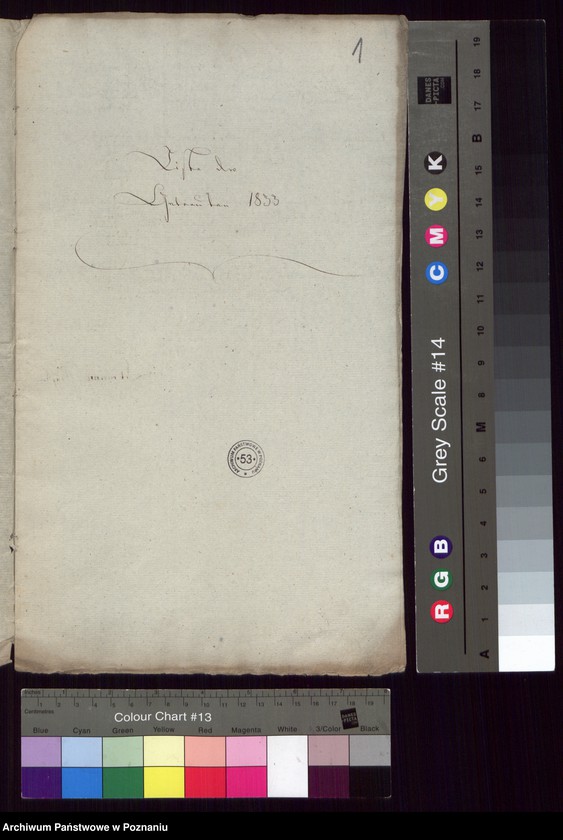 Obraz 3 z jednostki "Duplikat der Getrauten, Getauften, Gestorbenen"