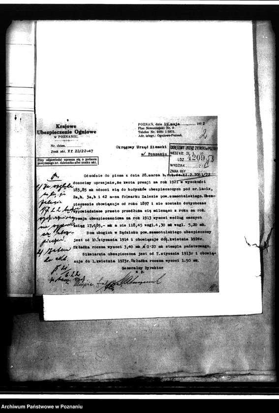 Obraz 6 z jednostki "Rewizje majątku państwowego Zalesie"