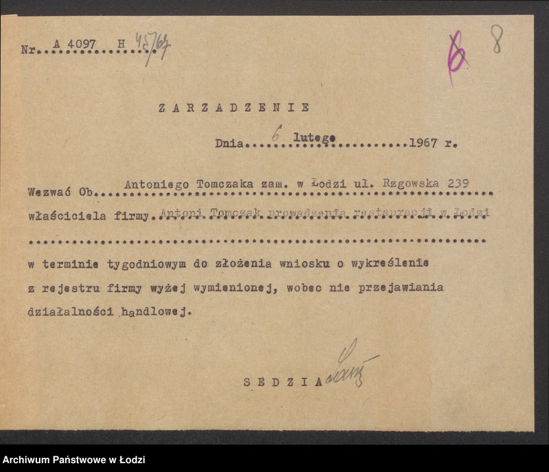 Obraz 10 z jednostki "Antoni Tomczak- prowadzenie restauracji"