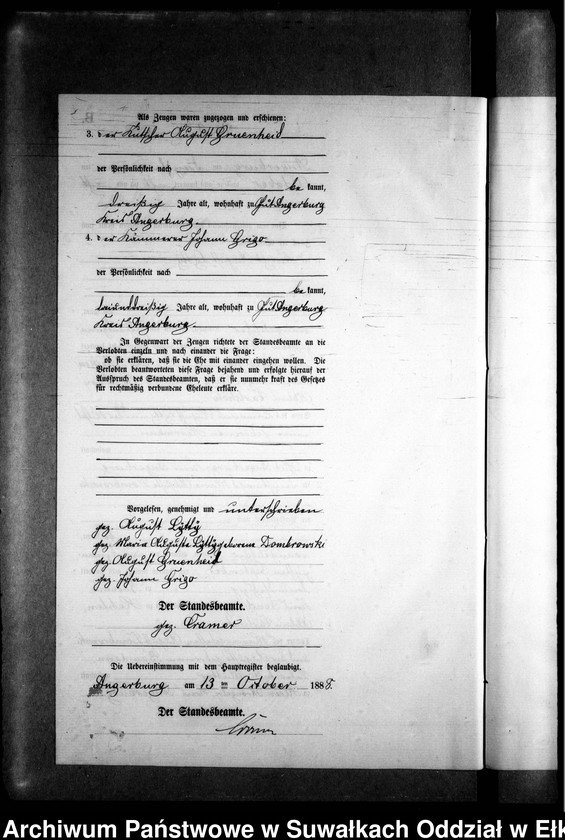 image.from.unit.number "Heiraths-Neben-Register des Preussischen Standes-Amtes Kehlen Kreis Angerburg"