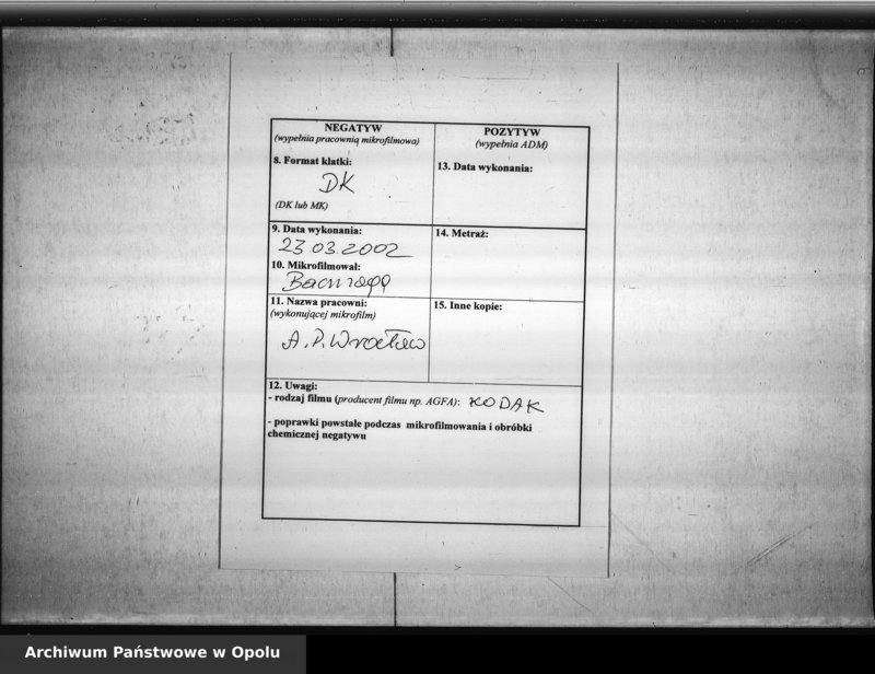 Obraz 3 z jednostki "Acta personalia über den Auscultator Ludwig Carl Birkenfeld hieselbst"