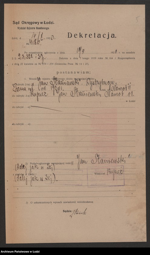 Obraz 7 z jednostki "„Jan Staniewski” – dystrybucja"