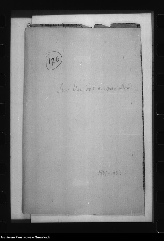 image.from.unit.number "/Akta dot. Sporów o serwituty chłopów wsi Borowszczyzna, gm. Gudele, pow. Mariampol./"