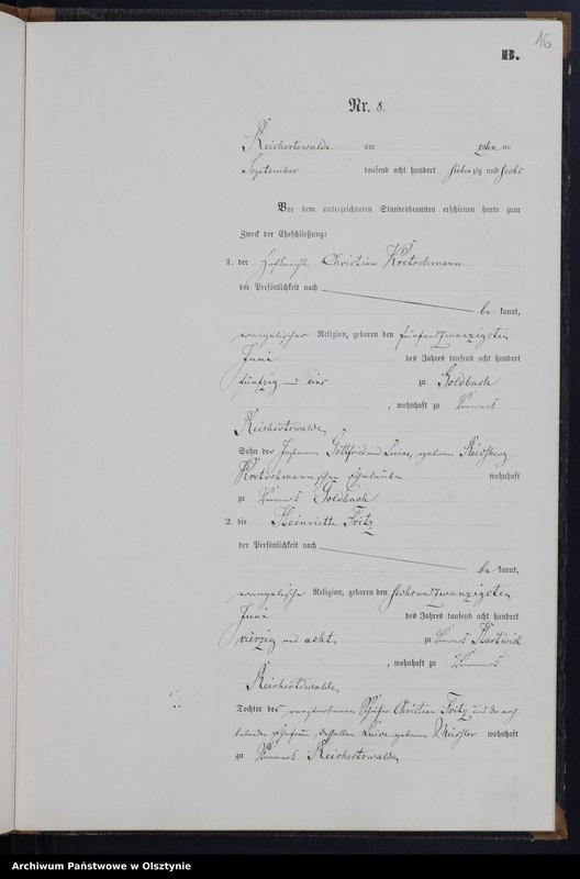 image.from.unit.number "Heiraths-Neben-Register Nr 1 - 14"
