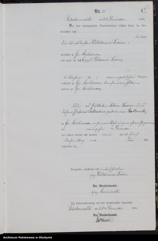 image.from.unit.number "Sterbe-Neben-Register Nr 1 - 121"