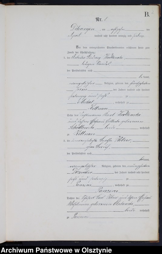 image.from.unit.number "Heiraths-Neben-Register Nr 1 - 16"