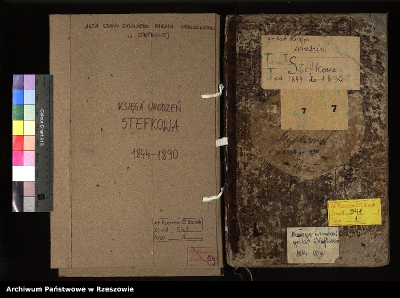 image.from.unit.number "Księga urodzeń dla miejscowości Stefkowa"