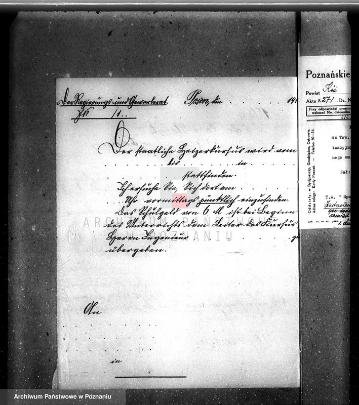 Obraz 8 z jednostki "Towarzystwo Akcyjne "Sport" w Kościanie Fabryka przyborów sportowych w Kościanie nr woj. kotła 1923"