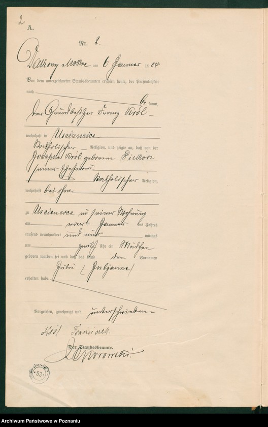 image.from.unit.number "Księga urodzeń"