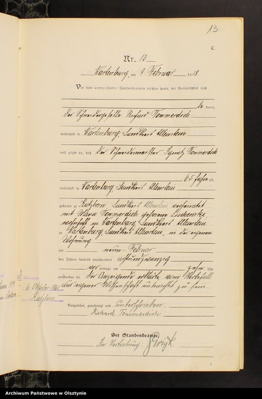 image.from.unit.number "Sterbe-Haupt-Register Nr 1 - 88"