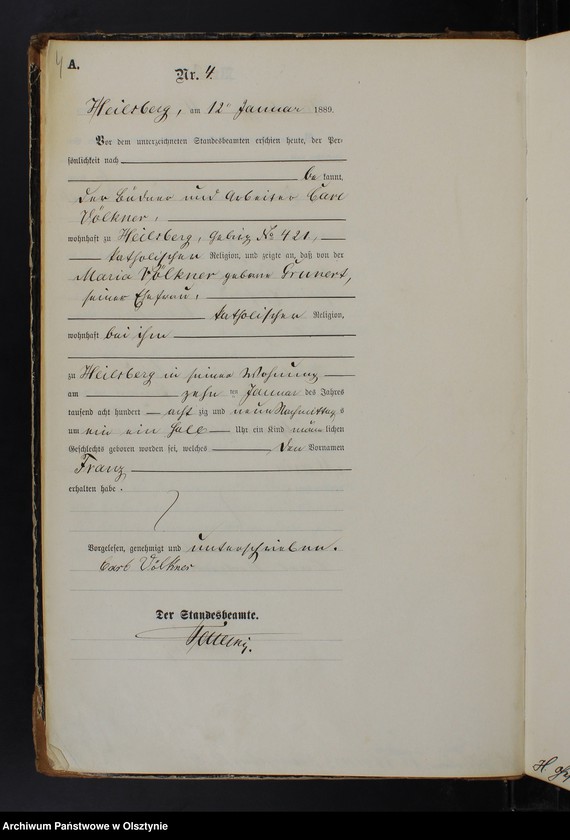 image.from.unit.number "Geburts-Haupt-Register Nr 1 - 191"