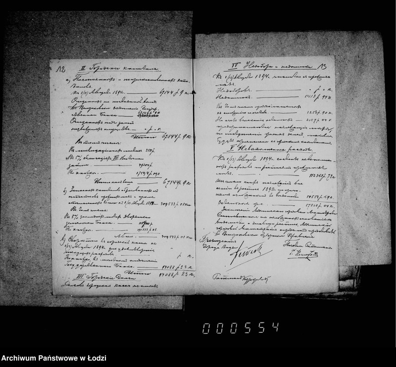 Obraz 14 z jednostki "O gorodskoj rospisi na 1895 g."