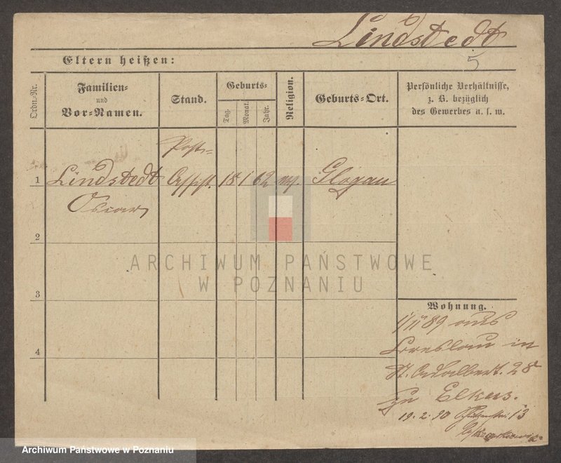 Obraz 5 z jednostki "Lindstädt - Linsenbarth"