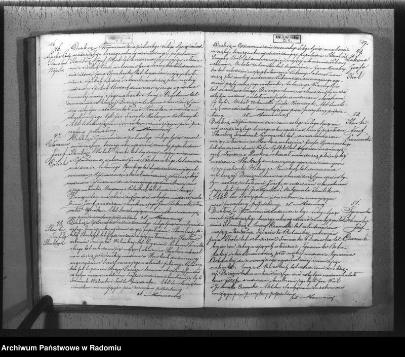 image.from.unit.number "[Duplikat akt urodzeń, małżeństw i zgonów parafii rzym.-kat. Głowaczów 1863 r.]"