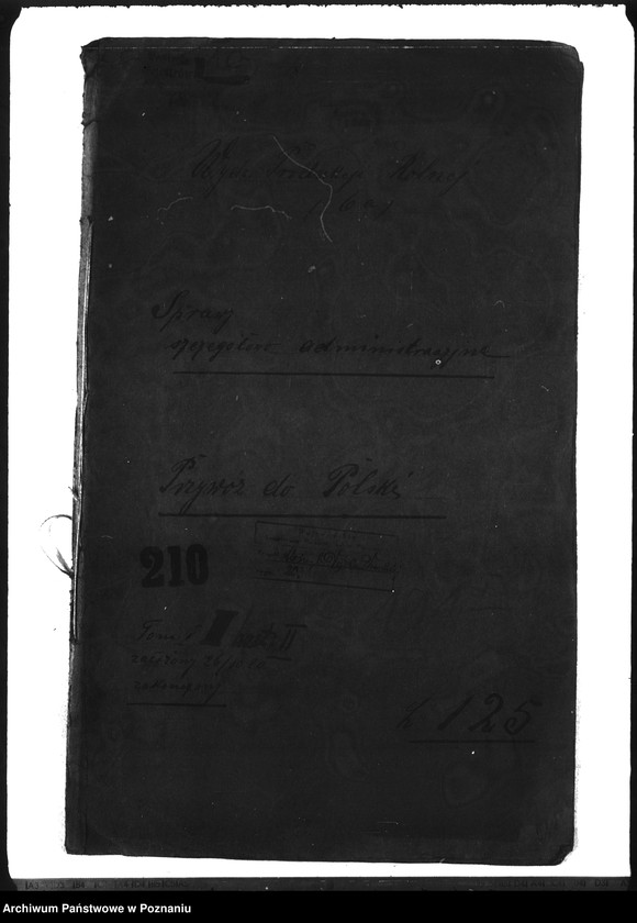 image.from.unit.number "Sprawy szczegółowo-administracyjne Przywóz dla Polski [płodów rolnych]"