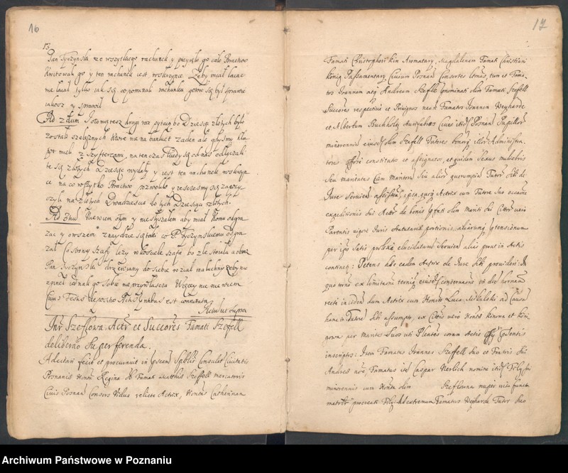 Obraz 10 z jednostki "Protocolon actorum officii consularis Posnaniensis."