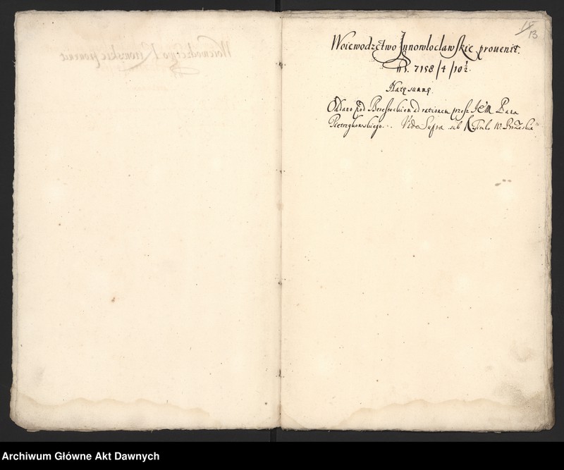 image.from.unit.number "Sumariusz poboru ("półtrzecia") uchwalonego pod Beresteczkiem, zatwierdzonego na sejmie w Brześciu Litewskim w 1653 r."