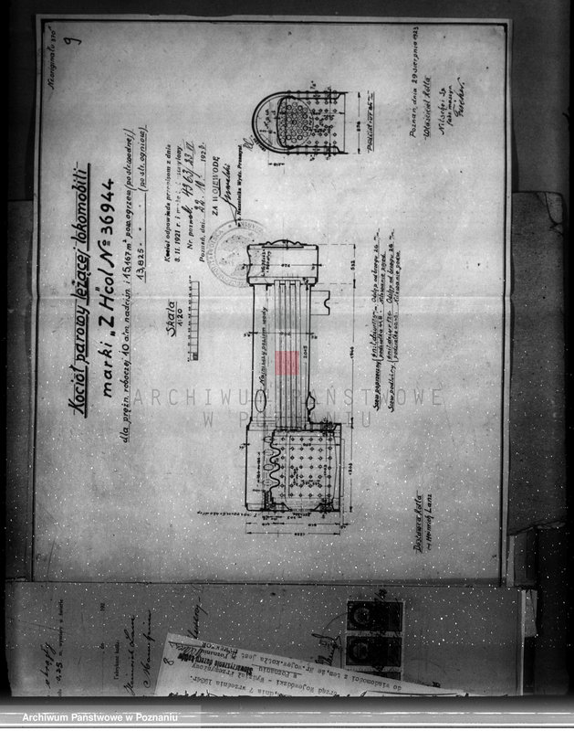 Obraz 13 z jednostki "Fabryka maszyn Nitsche i Ska w Poznaniu nr woj. kotła 164"