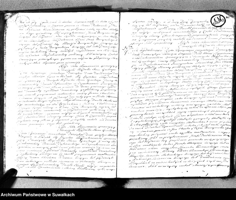 image.from.unit.number "Akta małżeństwa gminy wigierskiey od 1-go maja 1810 do dnia ostatniego kwietnia 1811 roku"