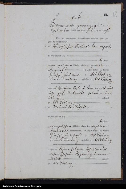 image.from.unit.number "Heiraths-Haupt-Register Nr 1 - 9"