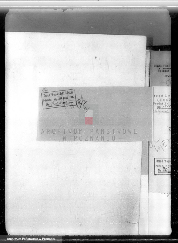 Obraz 16 z jednostki "Sprawa zmiany podziału użytkowania 1,00 ha gruntów leśnych w majątku Obory-Niniew powiaty koniński i kaliski"