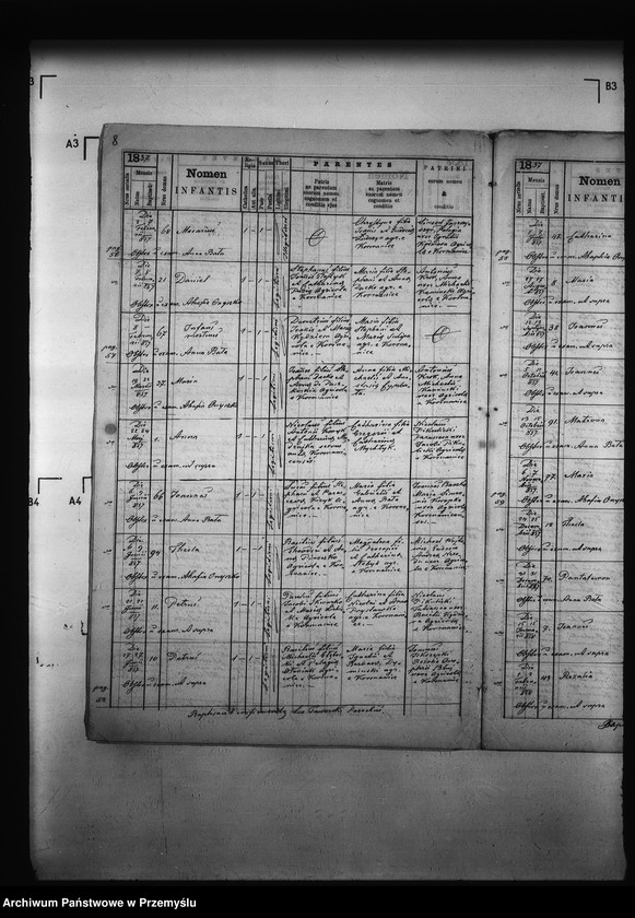 image.from.unit.number "[Kopie ksiąg metrykalnych parafii Kormanice z filiami Darowice, Kupiatycze, Młodowice, Fredropol (dekanat Niżankowice)]"