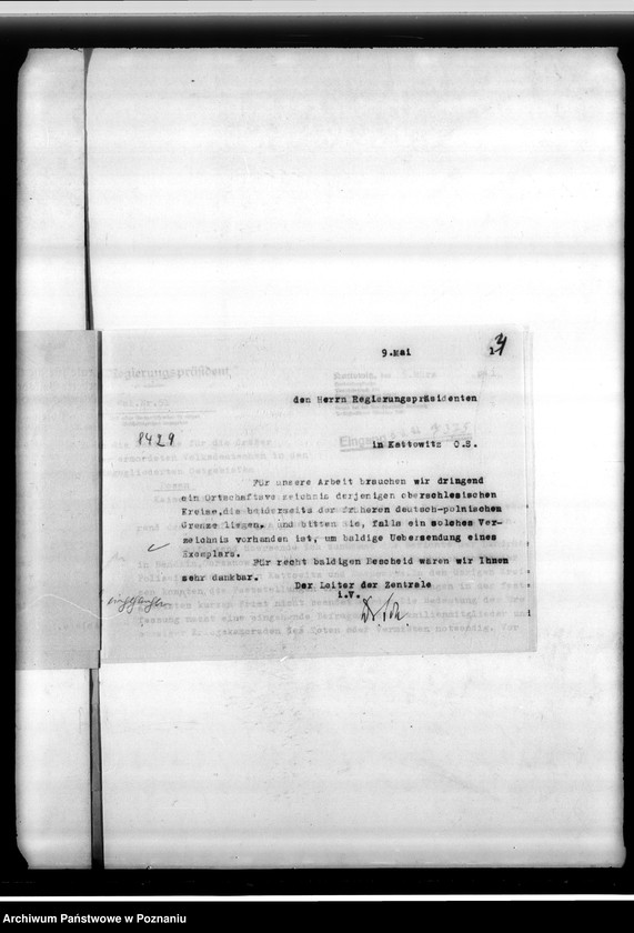 Obraz 8 z jednostki "Korespondencja w sprawie osób narodowości niemieckiej zaginionych w 1939 roku"