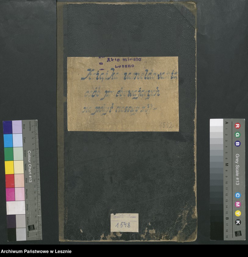 Obraz 2 z jednostki "[Książka meldunkowa osób przybywających na pobyt czasowy]"