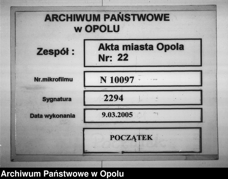 Obraz 1 z jednostki "Acta des Magistrats zu Oppeln betreffend: die Ablösung der Fleischbankgerechtigkeit der Paul Jelonekschen Erben sub No 13"