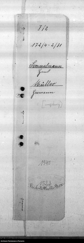 Obraz 4 z jednostki "Giseler Hans - urzędnicy"