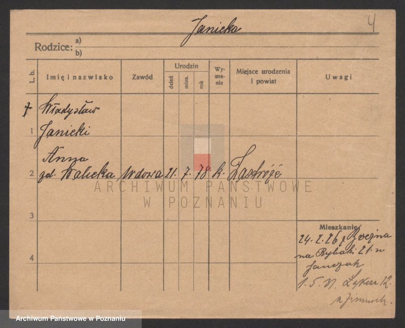 Obraz 4 z jednostki "Janic - Janicki"