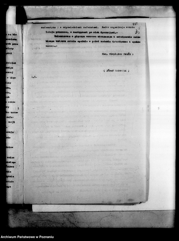 Obraz 9 z jednostki "Prywatne Gimnazjum Żeńskie SS. Urszulanek - Poznań [sprawozdanie z wizytacji i sprawy szkolne]"