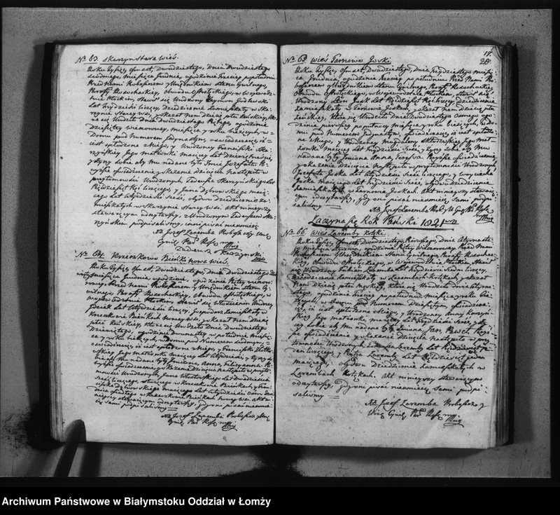 Obraz 19 z jednostki "Księga urodzeń, małżeństw i zgonów"