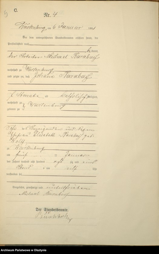 image.from.unit.number "Sterbe-Haupt-Register Nr 1 - 122"