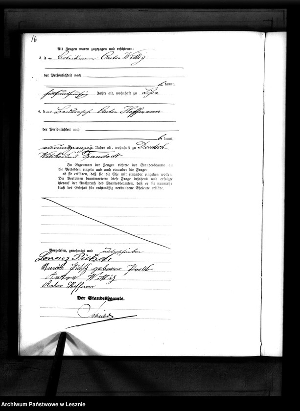 Obraz 16 z jednostki "[Księga małżeństw - wieś]"