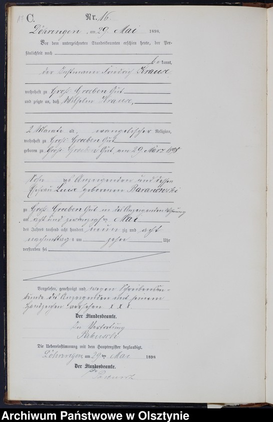 image.from.unit.number "Sterbe-Neben-Register Nr 1 - 43"