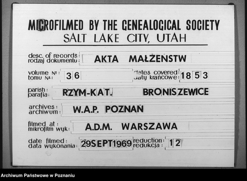 image.from.team "Akta stanu cywilnego Parafii Rzymskokatolickiej Broniszewice (pow. pleszewski)"