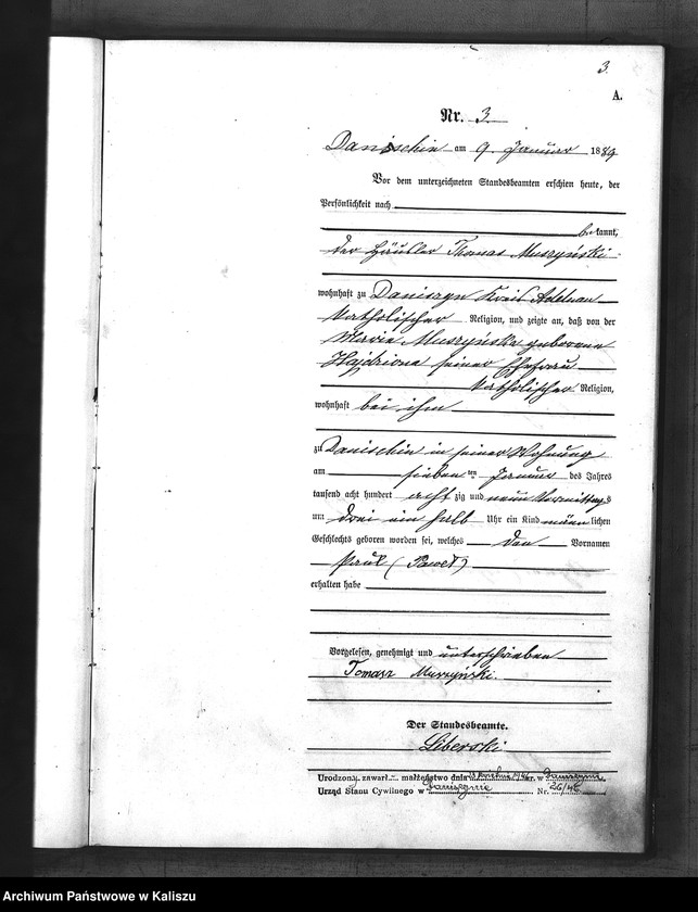 Obraz 6 z jednostki "[Księga urodzeń]"
