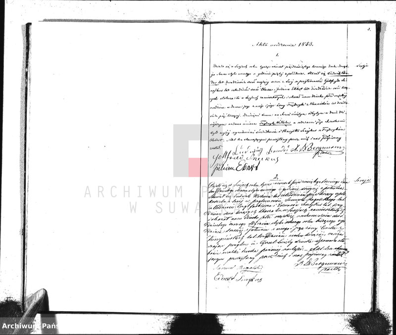 image.from.unit.number "Duplikat aktów stanu cywilnego urodzenia, małżeństw i zejścia w filiale Ewangelicko-Augsb. w Serejach za rok 1853"