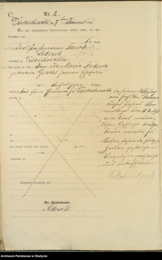 image.from.unit.number "Sterbe-Haupt-Register Nr 1 - 61"