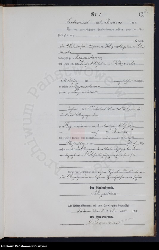 image.from.unit.number "Sterbe-Neben-Register Nr 1 - 64"