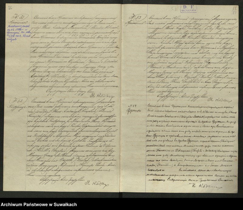 Obraz 16 z jednostki "Duplikat aktów stanu cywilnego rodzonych, zaślubionych i zmarłych z 1914 roku w parafii Krasnopol"