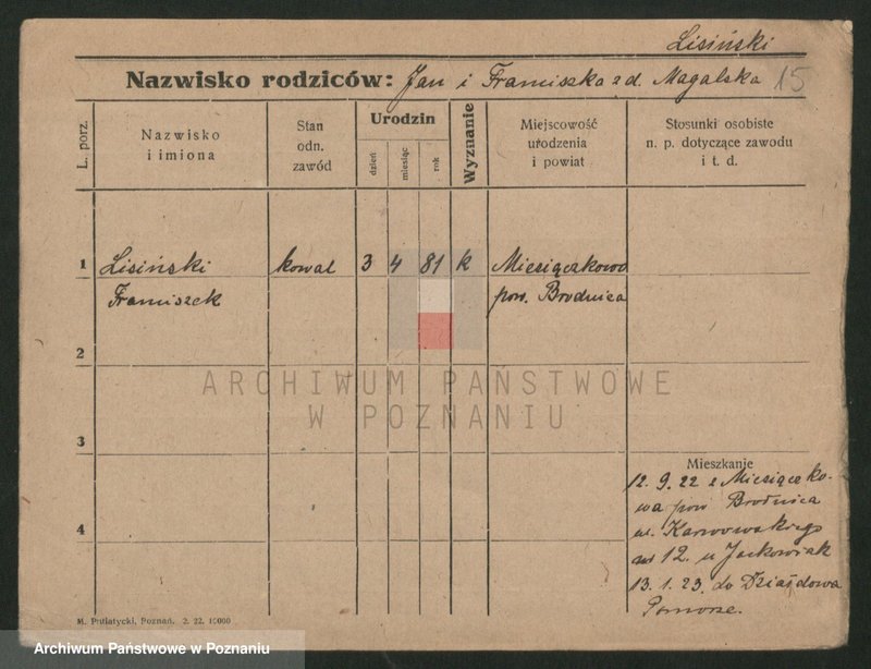 Obraz 15 z jednostki "Lisik - Liszkowski"