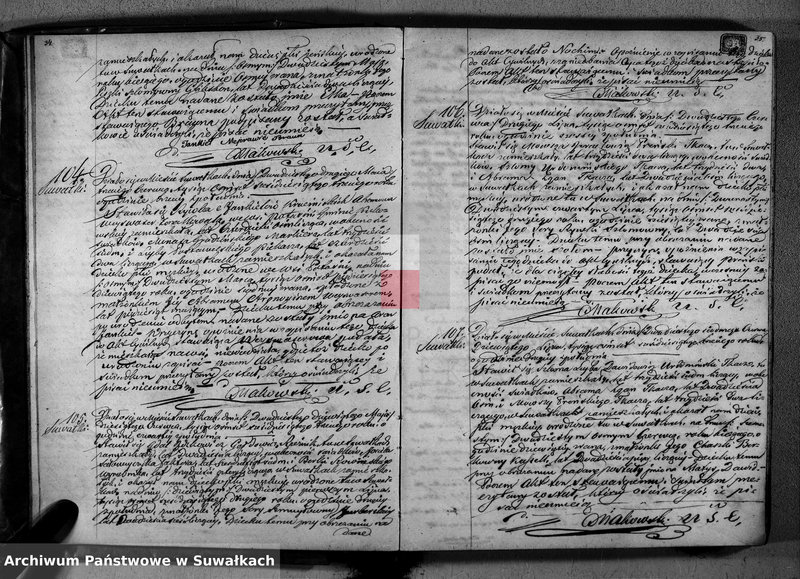 image.from.unit.number "Duplikat Akta Urzędnika Stanu Cwilnego Wyznania Mojżeszowego Okręgu Suwałki do zapisywania Urodzonych, Zaślubionych i Zmarłych na rok 1863"