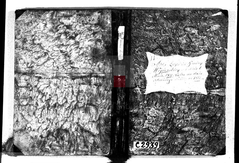 image.from.unit.number "Akta zejścia gminy wigierskiey od 1-go maja 1811 do dnia ostatniego kwietnia 1812 roku"