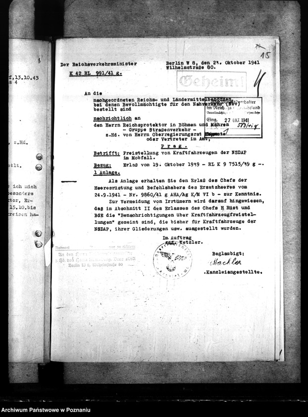 Obraz 19 z jednostki "Kraftfahrzeuge - Kriegswirtschaft"