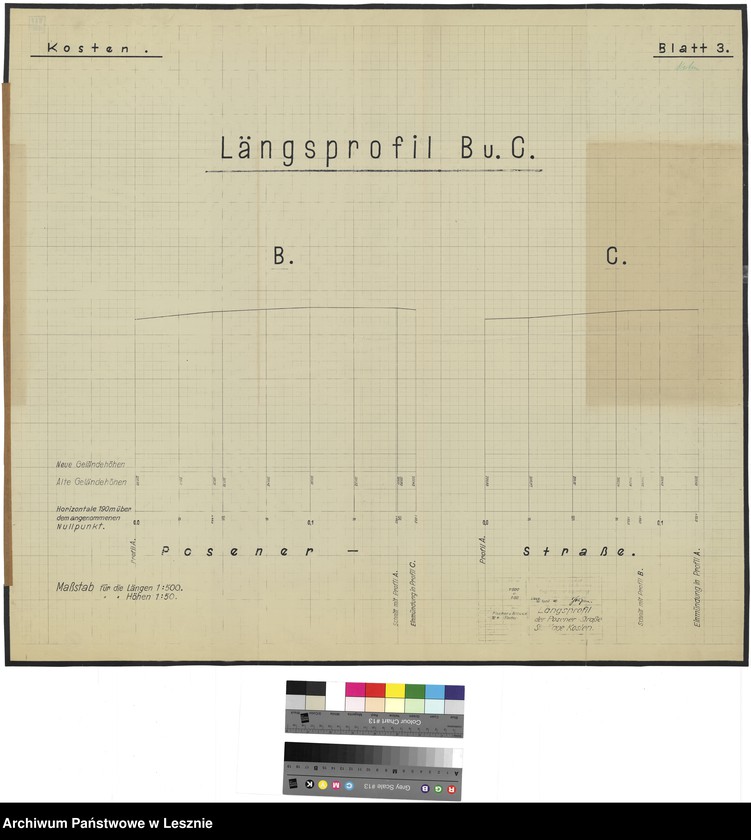 Obraz 2 z jednostki "Kościan miasto. Plan lokalizacyjny i wysokościowy dla terenów przy dworcu."