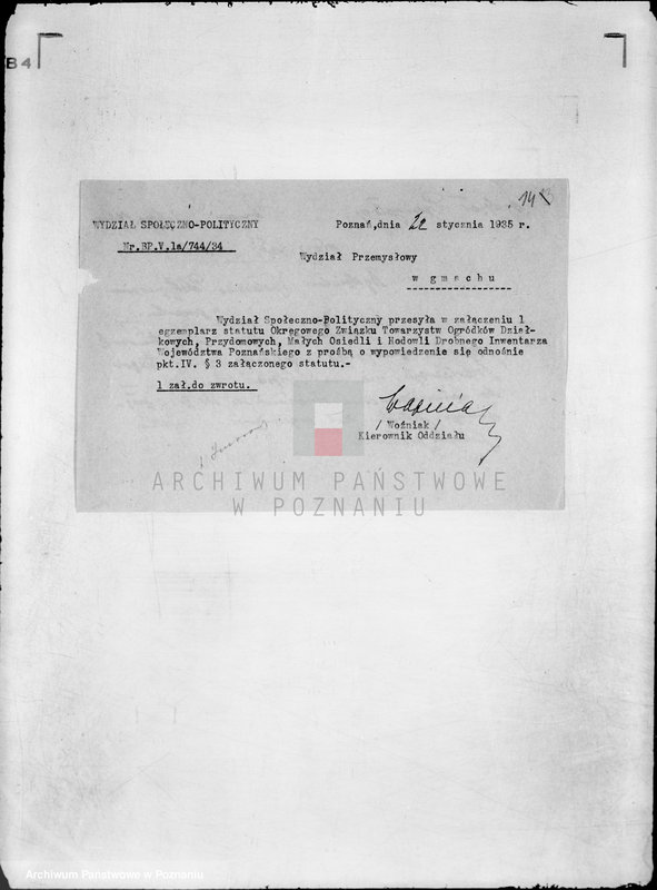 image.from.unit.number "Okręgowy Związek Towarzyski Ogrodów Działkowych województwa poznańskiego w Poznaniu"
